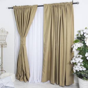 Draperie HoReCa TEXTURATA tip Bob de Orez, 140cm latime x 260cm înălțime, cu TIV LAT, Bej Draperie HoReCa TEXTURATA tip Bob de Orez, 140cm latime x 260cm înălțime, cu TIV LAT, Bej